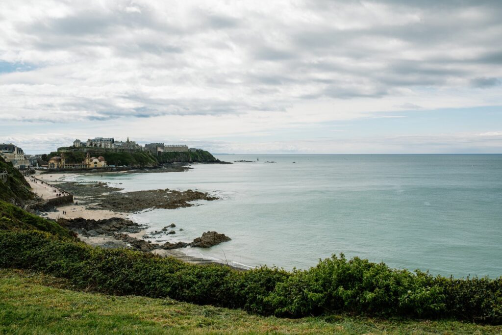 Randonnee Vue sur Granville Normandie