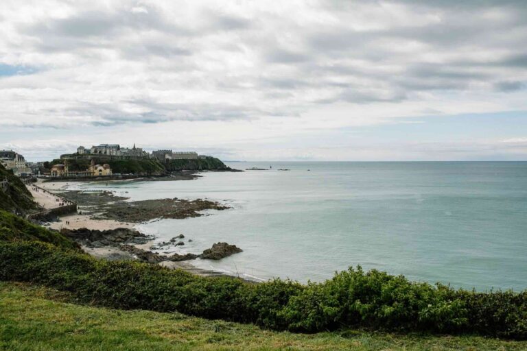 Randonnee Vue sur Granville Normandie
